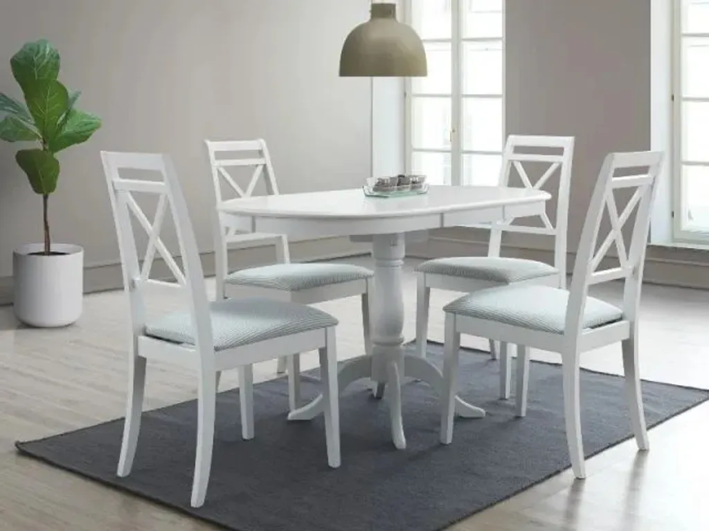 Petite table à manger extensible PIERCE 100x70 cm idéale studio