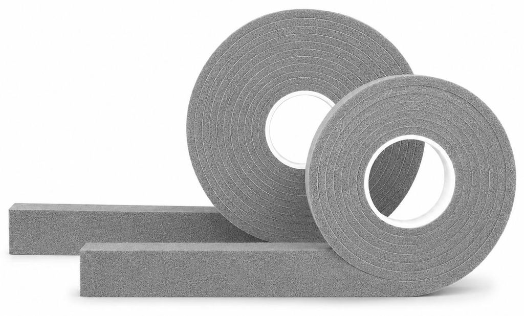 Taśma rozprężna ISO-BLOCO 600 Premium 15/4-9 mm szara, Zdjęcie produktu  Obraz wygenerowany przez AI