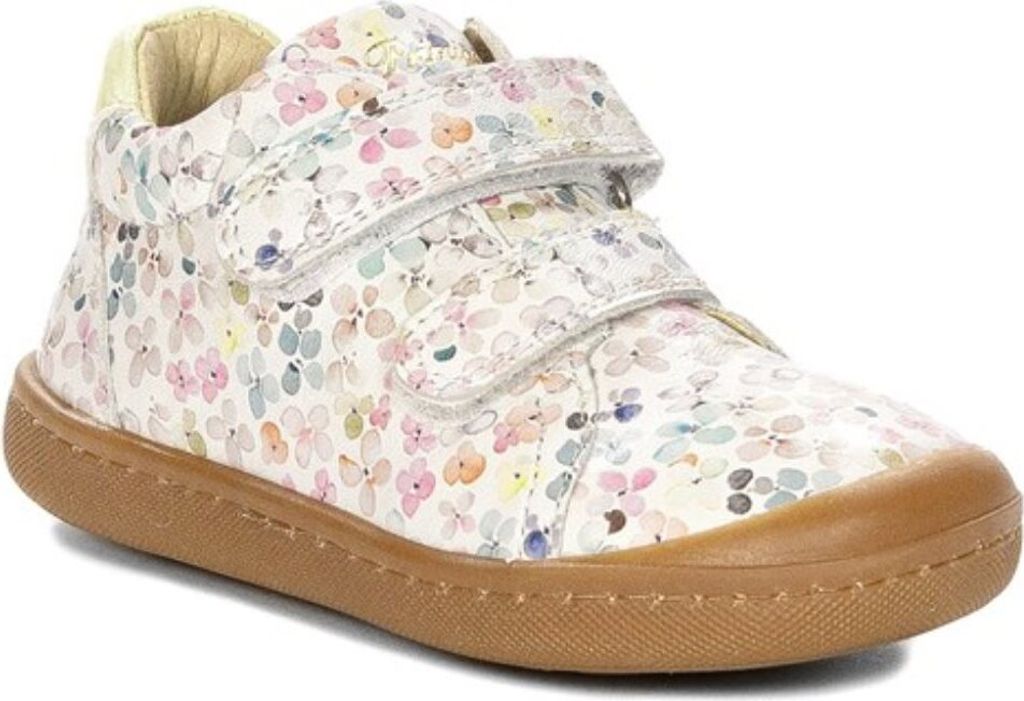 Primigi Kinderschuhe Sneaker Naturleder Weiß 7900077 mit 2-Klettverschluss