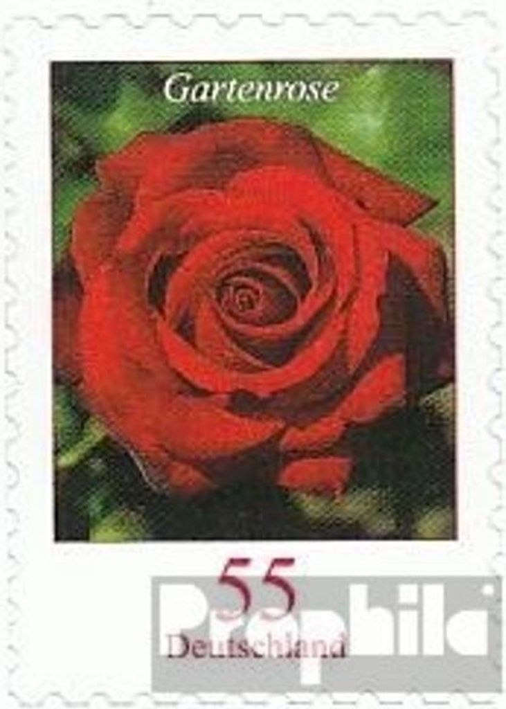 Briefmarken BRD (BR.Deutschland) 2005 Mi 2477 (kompl.Ausg.) selbstklebende Ausgabe postfrisch Blumen
