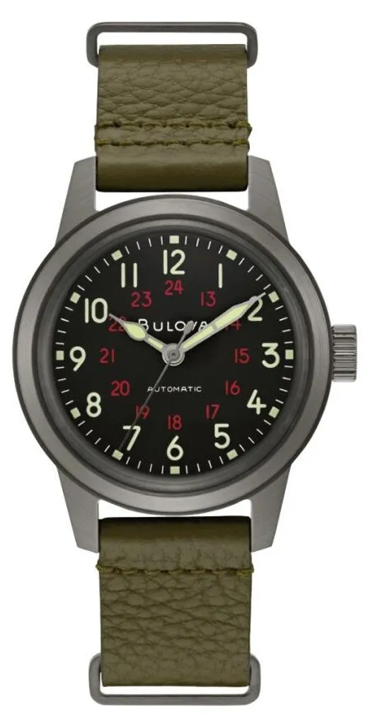 Bulova 98A255 Montre Precisionist quartz haute fréquence 262kHz bicolore