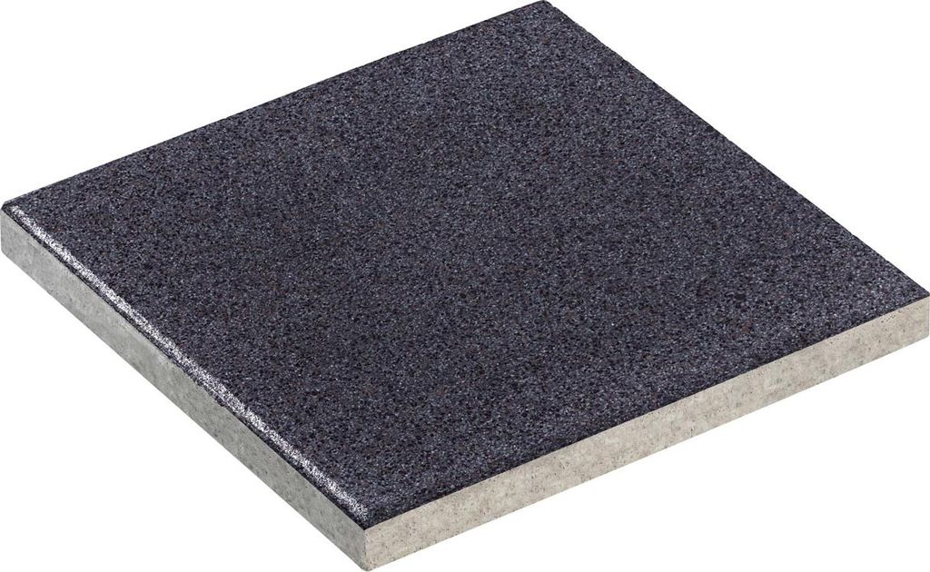 Terrassenplatten OPTIMA ARMIERT SCHWARZ 40/40/4 CM