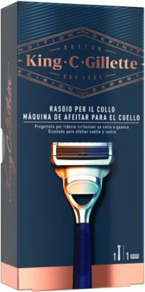 GILLETTE KING rasoio da collo 1 pz