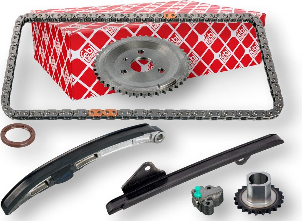 FEBI BILSTEIN 108731 Steuerkettensatz Steuerkette für TOYOTA Yaris Schrägheck (P9) AURIS (NRE15, ZZE15, ADE15, ZRE15, NDE15) Yaris Schrägheck (P1)