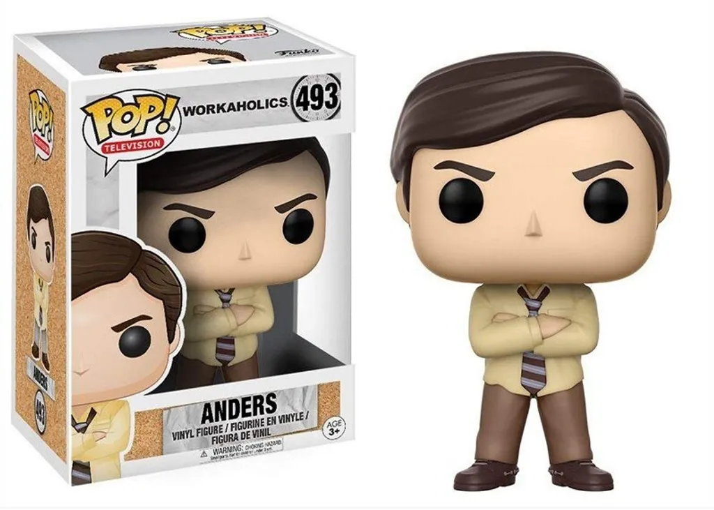 Anders 493 Funko Pop figurine vinyle collector Workaholics 9 cm