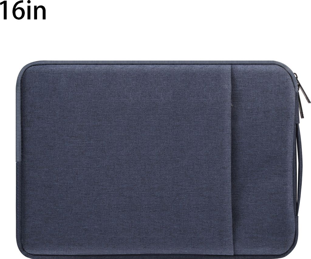 13/15/16 Zoll Laptop-Tasche Reduzieren Sie die lurdenen Schock-resistente Speicher-Notebook-Notebook-Schutzbeutel für Reisen-Blau-Größen: 16 Zoll