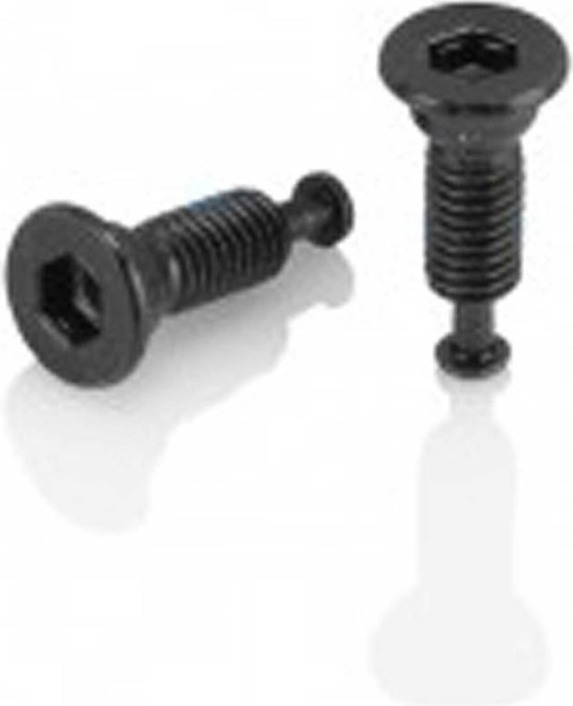 XLC Schraubenbolzen für Flatmountadapter M5x8mm, konischer Kopf, schwarz (2er Pack)