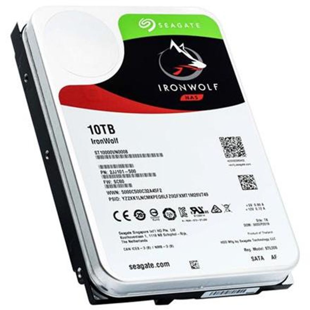 Seagate IronWolf ST10000VN0008 - Disco rigido - 10 TB - Immagine del prodotto 