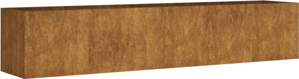 vidaXL Lit surélevé 200x40x40 cm acier corten Image du produit 