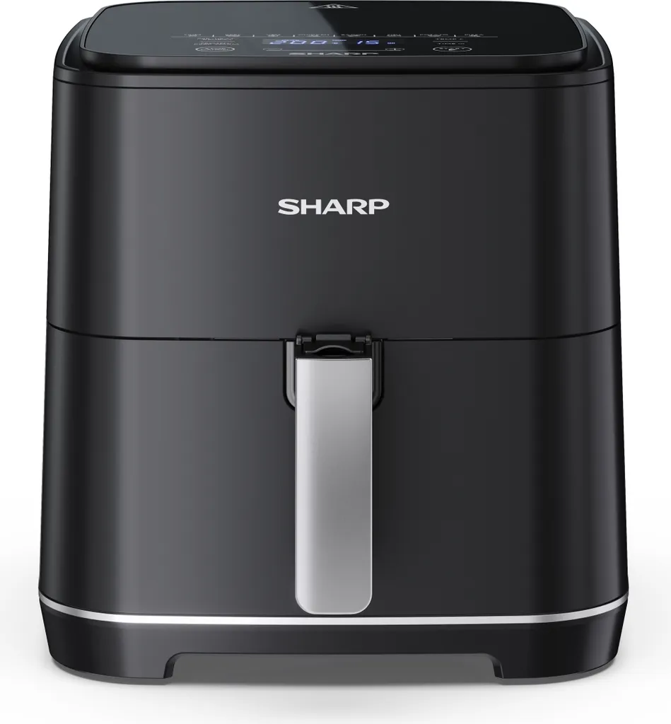 Friteuse sans huile Sharp 5.5L 1650W, cuisson saine et rapide