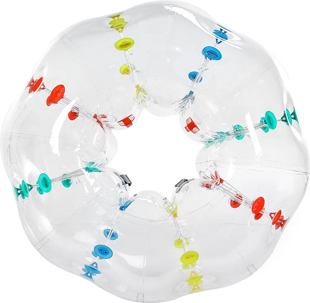 Bulle de Foot Gonflable 1,5m - Bubble Bump Soccer en PVC Résistant