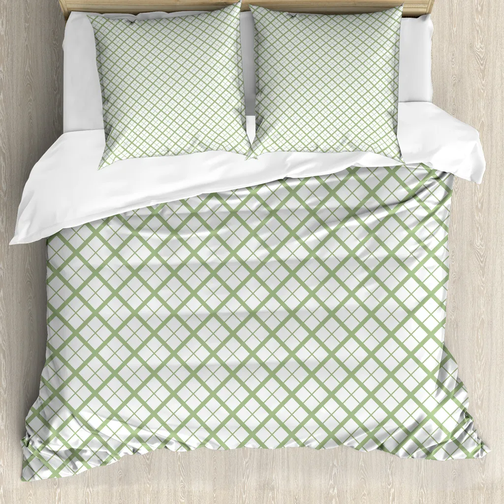 Copripiumino ABAKUHAUS Anallergico 155x220 - Protezione Acari Verde