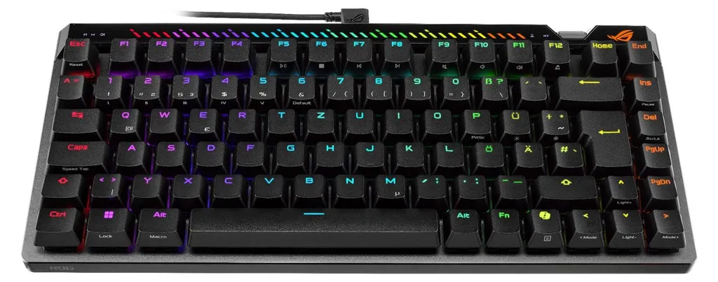 Clavier Gamer Compact Asus ROG Falchion Ace HFX AZERTY Switch Magnétique