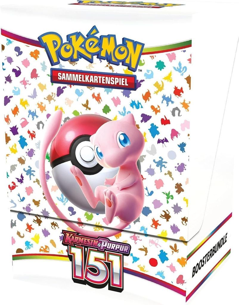 POKÉMON Sammelkarte Boosterbundle Karmesin & Purpur – 151 Produktbild 7