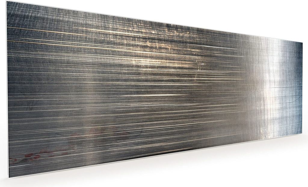 Küchenrückwand Spritzschutz Glas mit Motiv Gekratzte Textur 40 x 40 cm