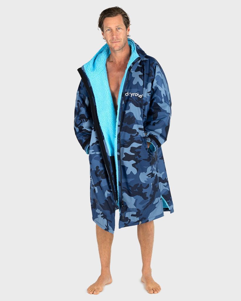 DRYROBE Advance z długim rękawem, wzór kamuflażowy, kolor Zdjęcie produktu 