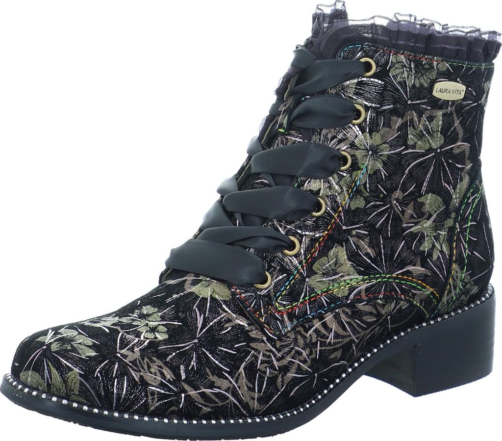 Laura Vita Schnürstiefeletten Damen 32313038323330 Schwarz Produktbild 