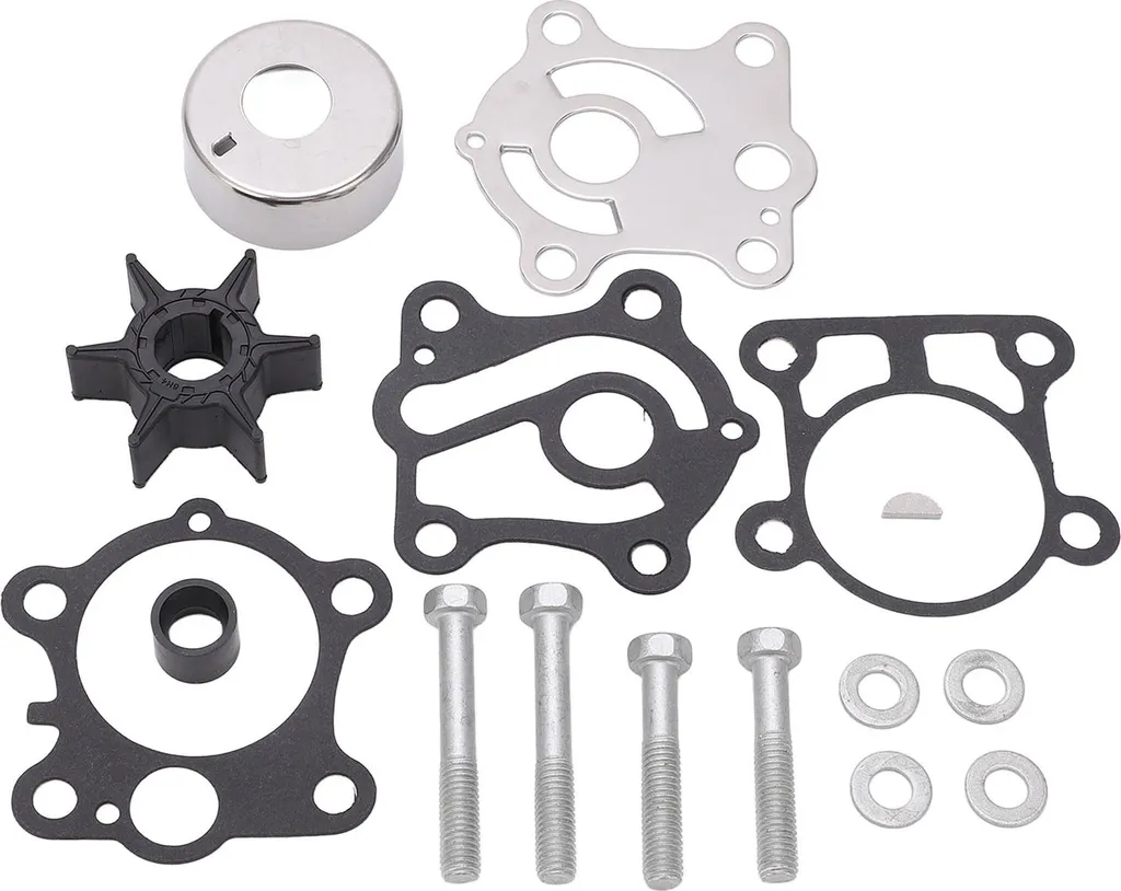 MARKGOO Kit Riparazione Pompa Acqua Per Yamaha Fuoribordo 40-60 CV – Girante E Guarnizioni, Ricambio Sierra - 6