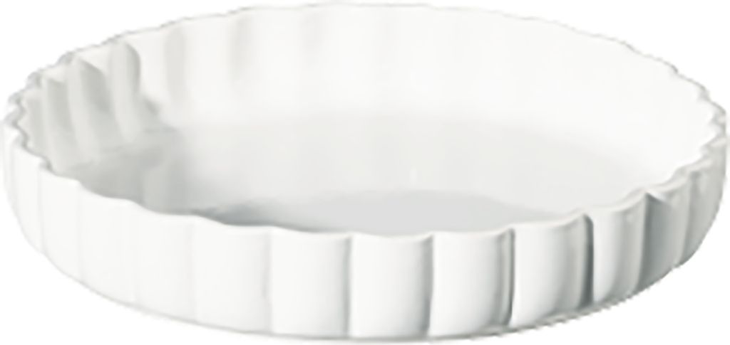 ASA Selection Grande Obsttortenform, Kuchenform, Ofenform, Keramik, Weiß, Ø 28 cm, 5014147
