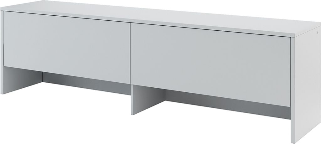 MEBLINI Hängeschrank für Horizontal Schrankbett Bed Concept - Wandschrank mit Ablagen, Fächern und Teleskopen - Wandregal - BC-09 für 140x200 H...