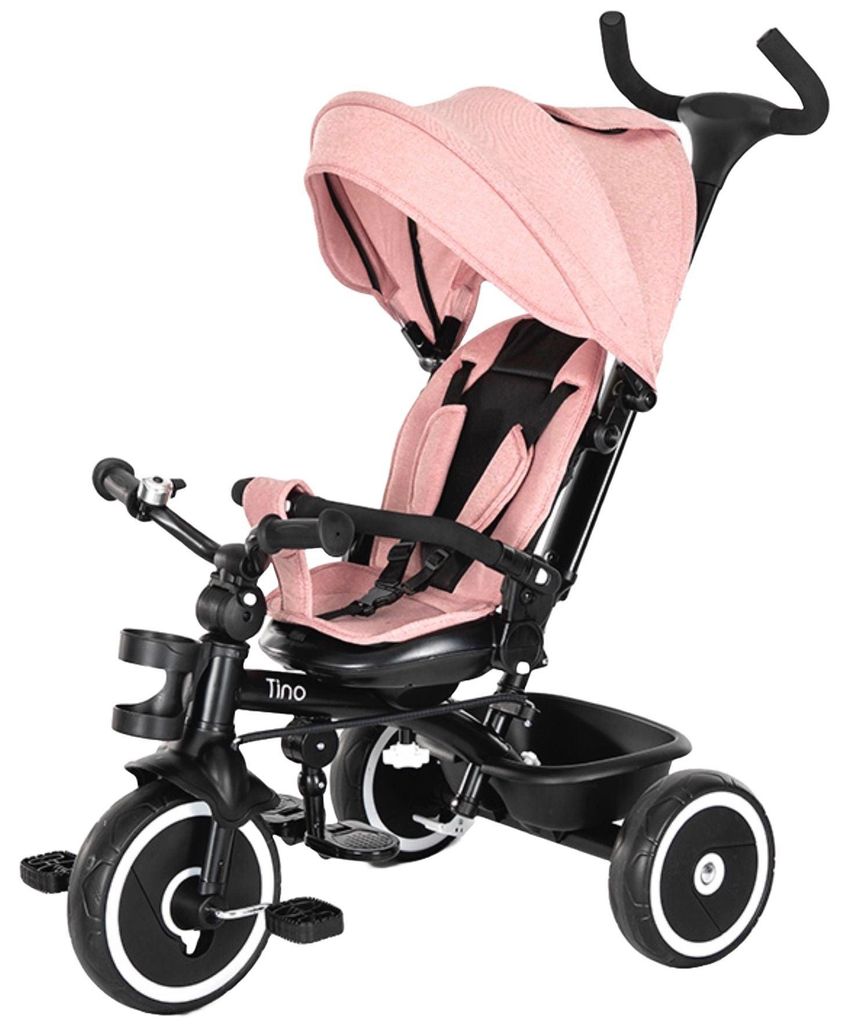 Tricycle avec rotation Lorelli - Tino, Rose Image du produit 