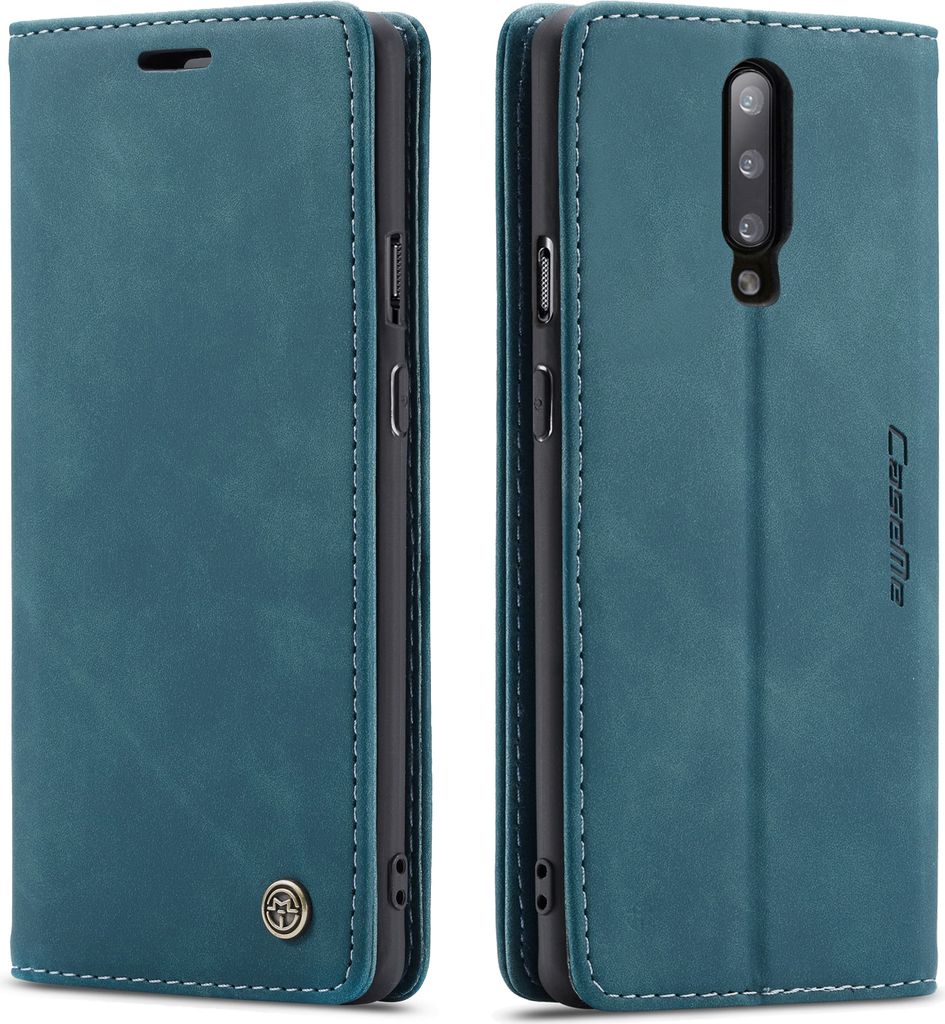 OnePlus 7 Pro Pouzdro, RetroPolyuretanKožené Pouzdro, Kapsy Obrázek produktu 