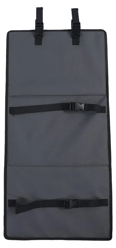 Protection échelle de lit superposé anti-chute - Rembourrage gris dense
