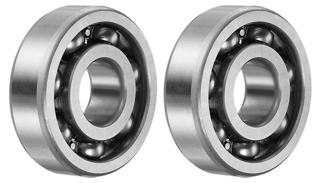 2 Stš¹ck 6303 Rillenkugellager, 20 x 47 x 14mm C3 Offene Bauart Chromstahllager