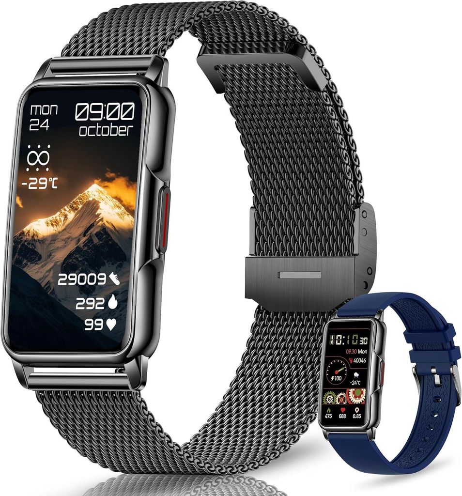 Moikmlih Smartwatch mit 120+ Sportmodi 1.47 Zoll Fitnessuhr Produktbild 