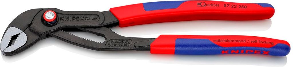 KNIPEX 87 22 250 SB Cobra® QuickSet Produktbild 