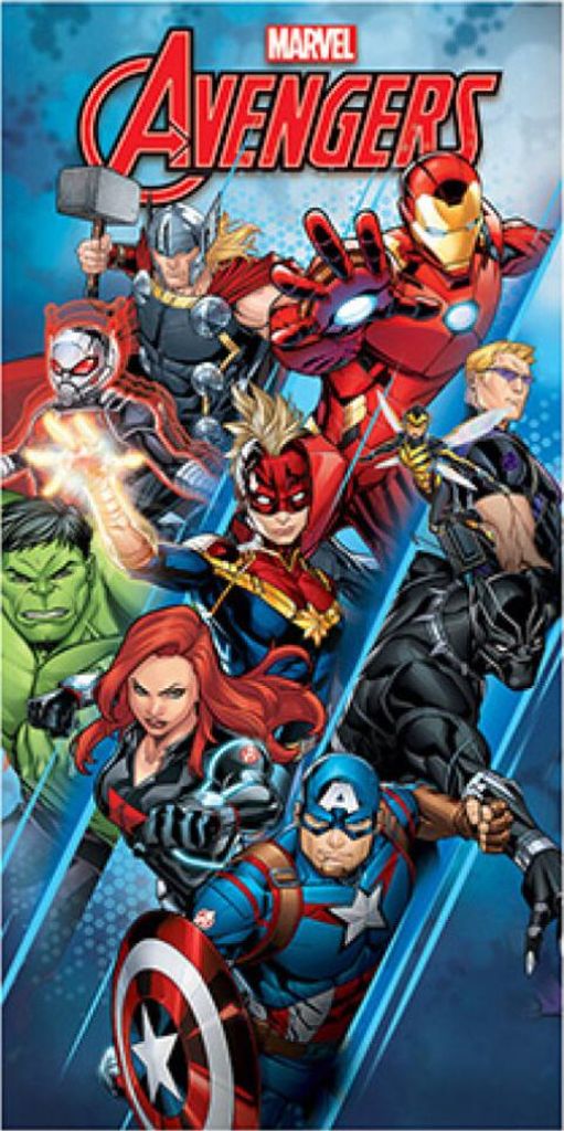 Javoli Avengers Heroes Badetuch, Strandtuch 70x137 cm (Schnelltrocknend)