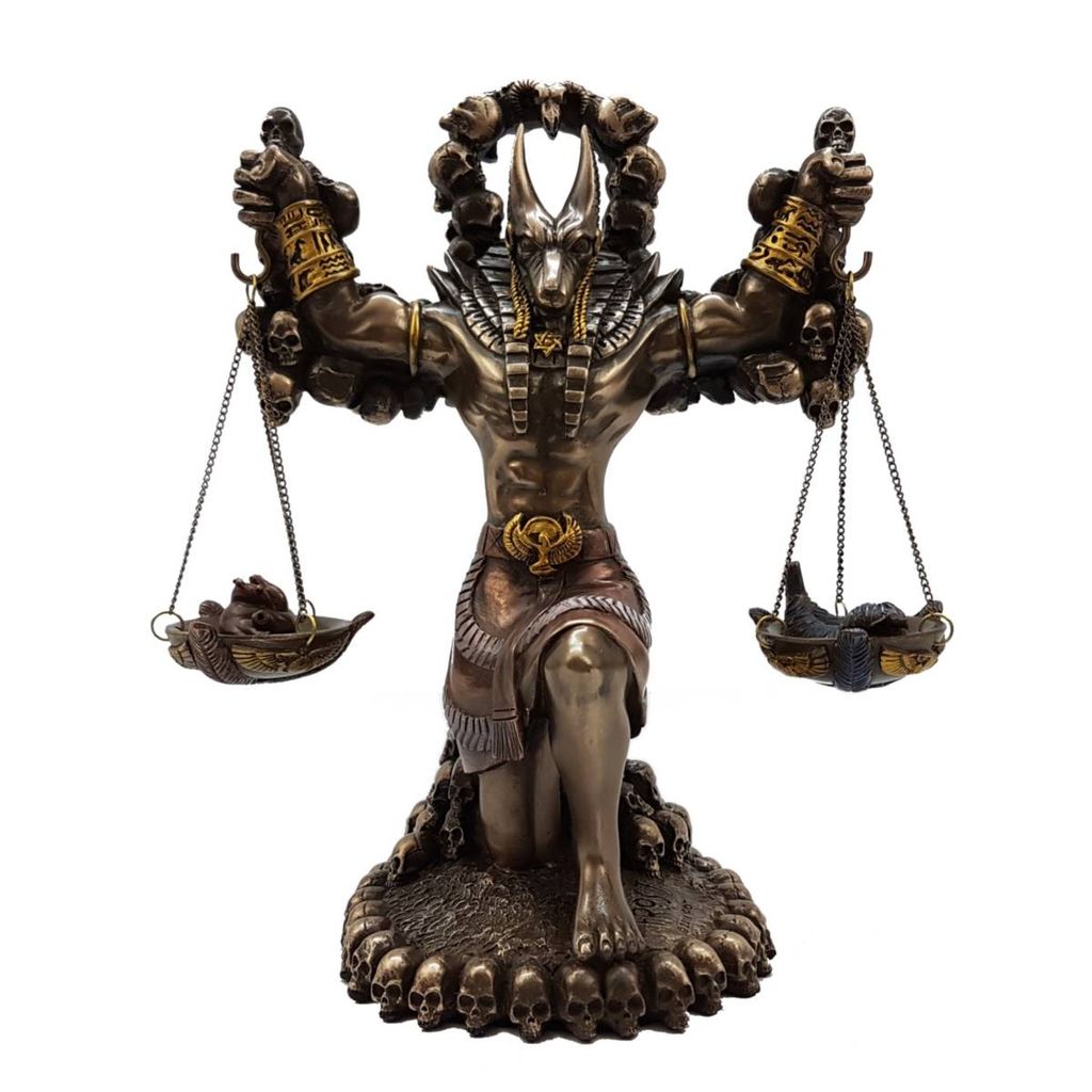 Anubis Figur Ägypten Hund Schakal Skulptur Osiris Re