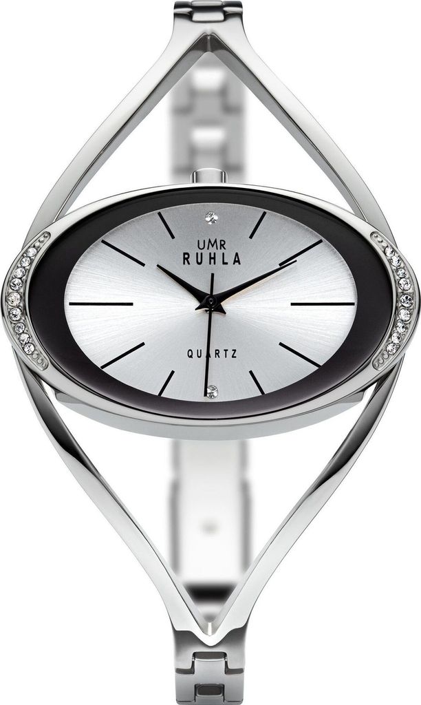 UMR RUHLA-Style Quarz Damenarmbanduhr - Edelstahlgehäuse Produktbild 