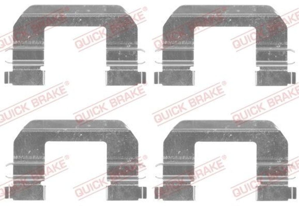 QUICK BRAKE 109-1825 Zubehörsatz Scheibenbremsbelag Vorne für HYUNDAI ELANTRA (XD) ELANTRA Stufenheck (XD)