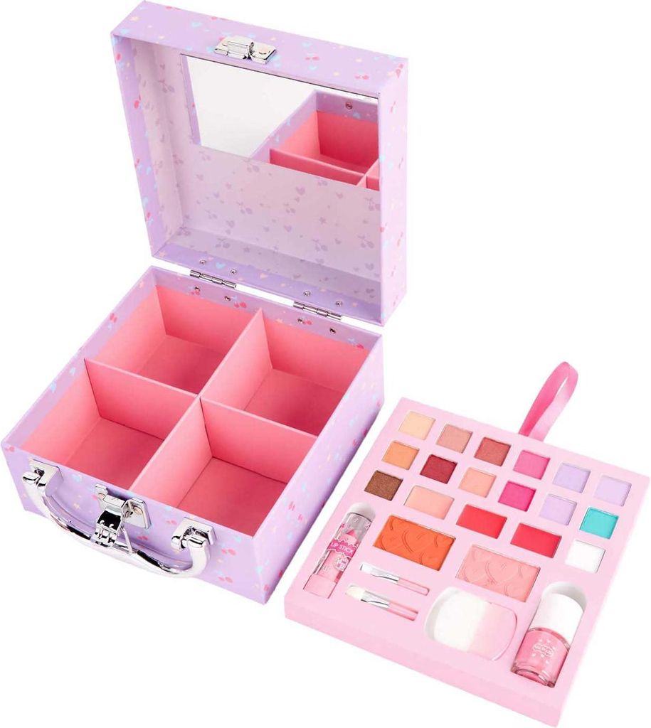 Lila Beauty-Koffer für Kinder – Kreatives Make-up Set von Canenco