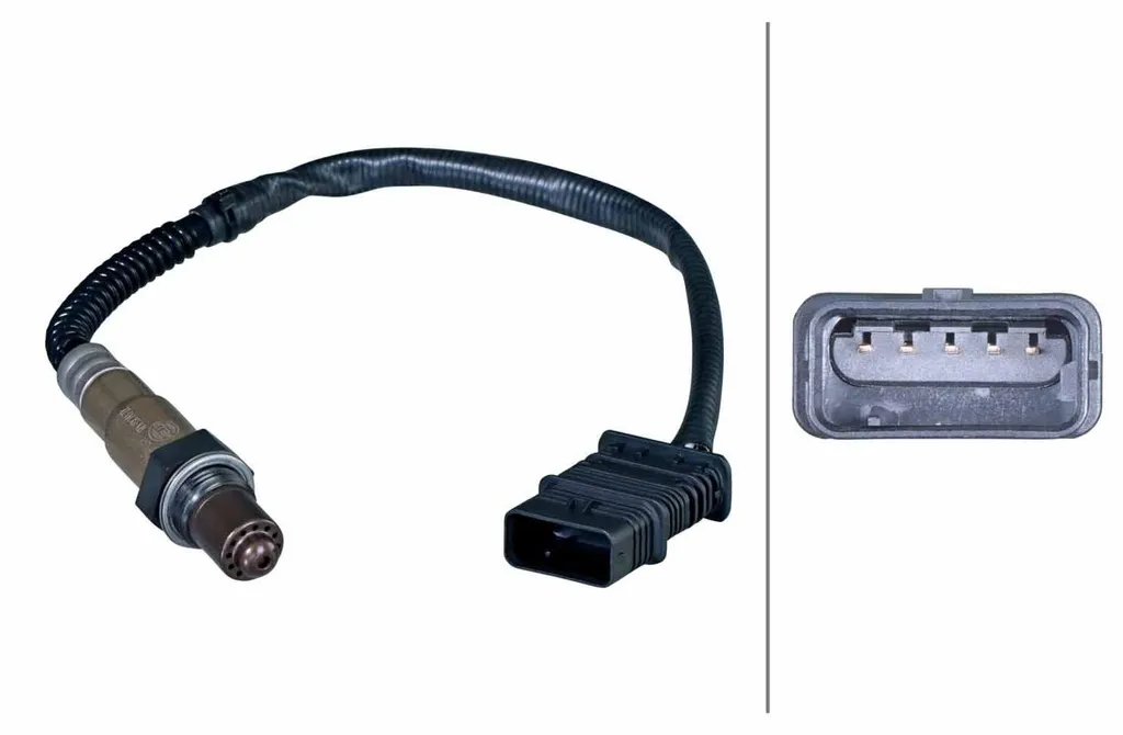 Capteur d'oxygène HELLA 195mm pour BMW F11 Série 5 sonde de régulation