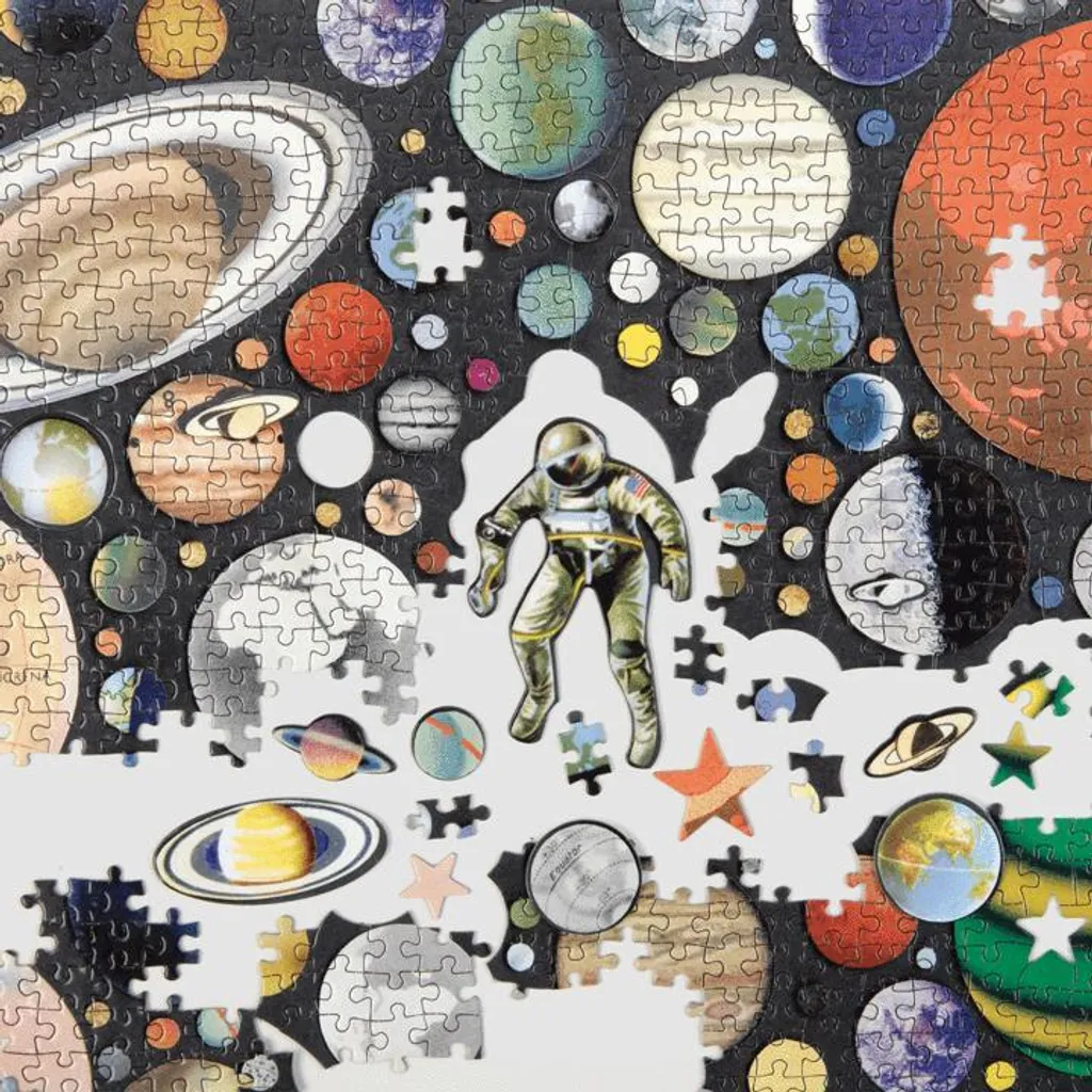 Puzzle 1000 pièces Zero Gravity : Qualité Galison et finition anti-reflets