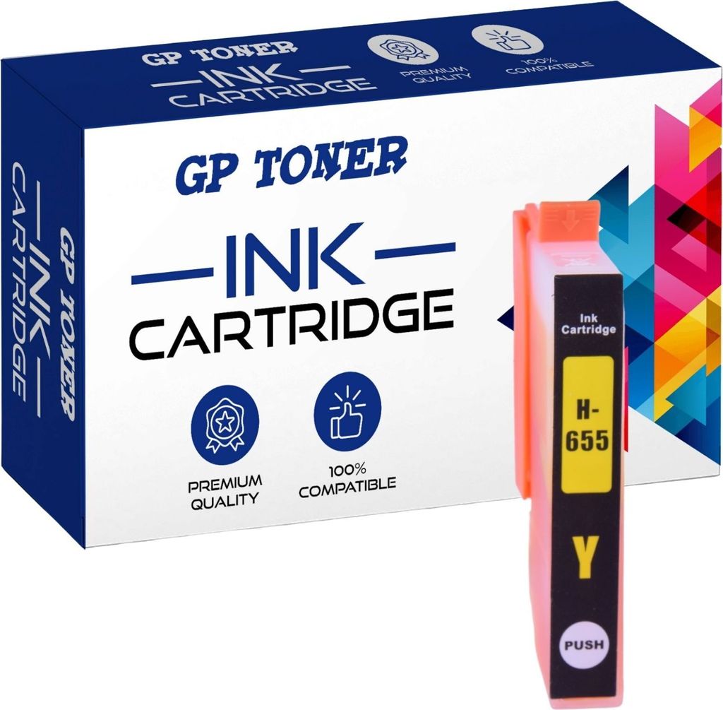 Tusz do HP 655 DeskJet Ink Advantage 3525 4615 4625 5525 Zdjęcie produktu 