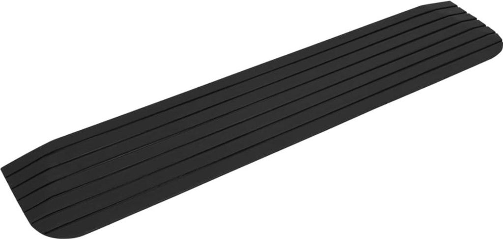 vidaXL Schwellenrampe 110x21x2,5 cm Gummi