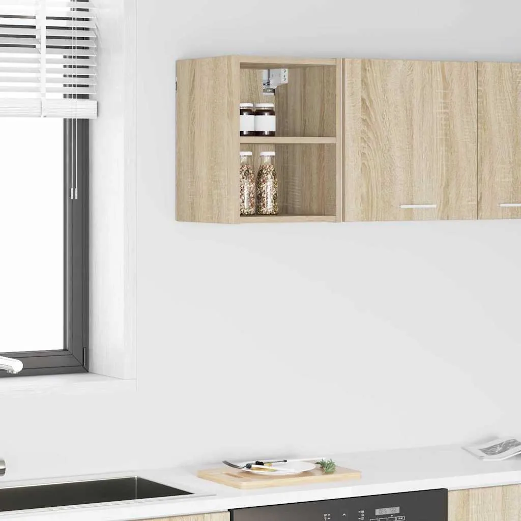 Pensile Multiuso Rovere Sonoma 30x29,5x40 cm | Ordine e Pulizia Facile - 3
