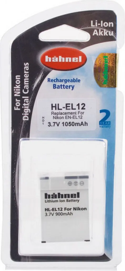 Batterie HL-EL12 pour appareil photo numérique idéale en voyage