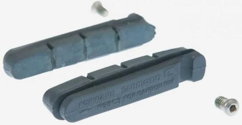 Shimano-Cartridge-Bremsbeläge R55C3 BR.Shoe Shim. R55C3 Paar Kart.f.Vergaserfelge
