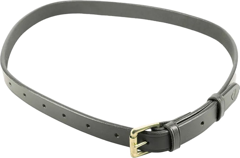 Hy - Nackenriemen für Pferde, Leder BZ5953 (101,6 cm x 1,78 cm) (Schwarz)