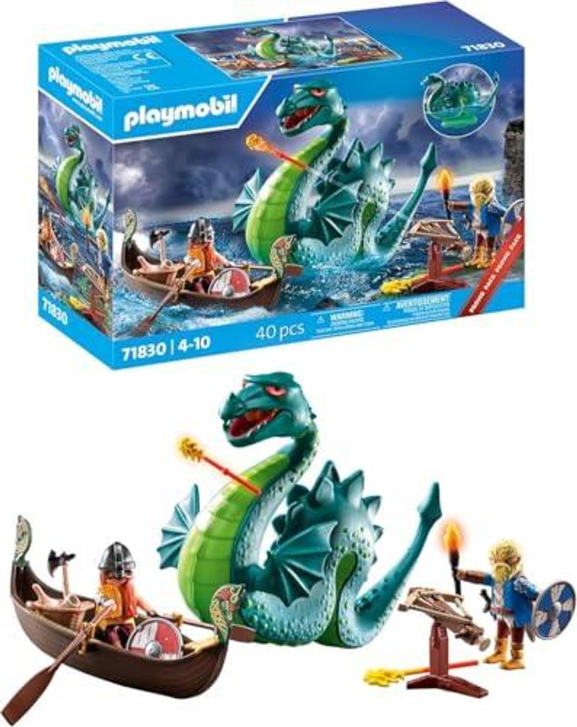 PLAYMOBIL Wikinger mit Seeungeheuer, Aktion/Abenteuer, 4 Produktbild 