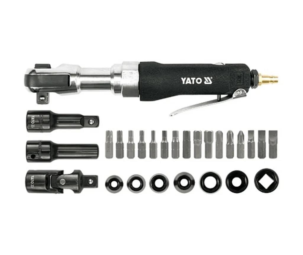 YATO YT-0982 Avvitatore Pneumatico 1/2" 68Nm - Set 30 Pezzi Professionale