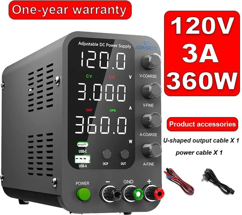 Alimentation à découpage réglable SPS12003V contrôle de précision