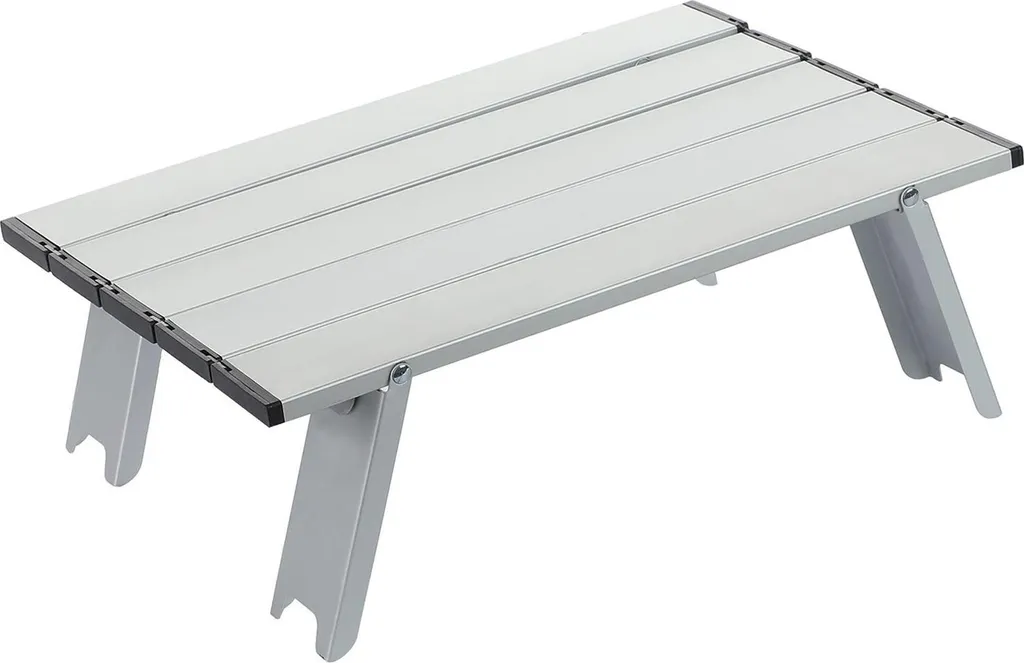 Table pliante pour camping et bivouac, support compact en alu - 4