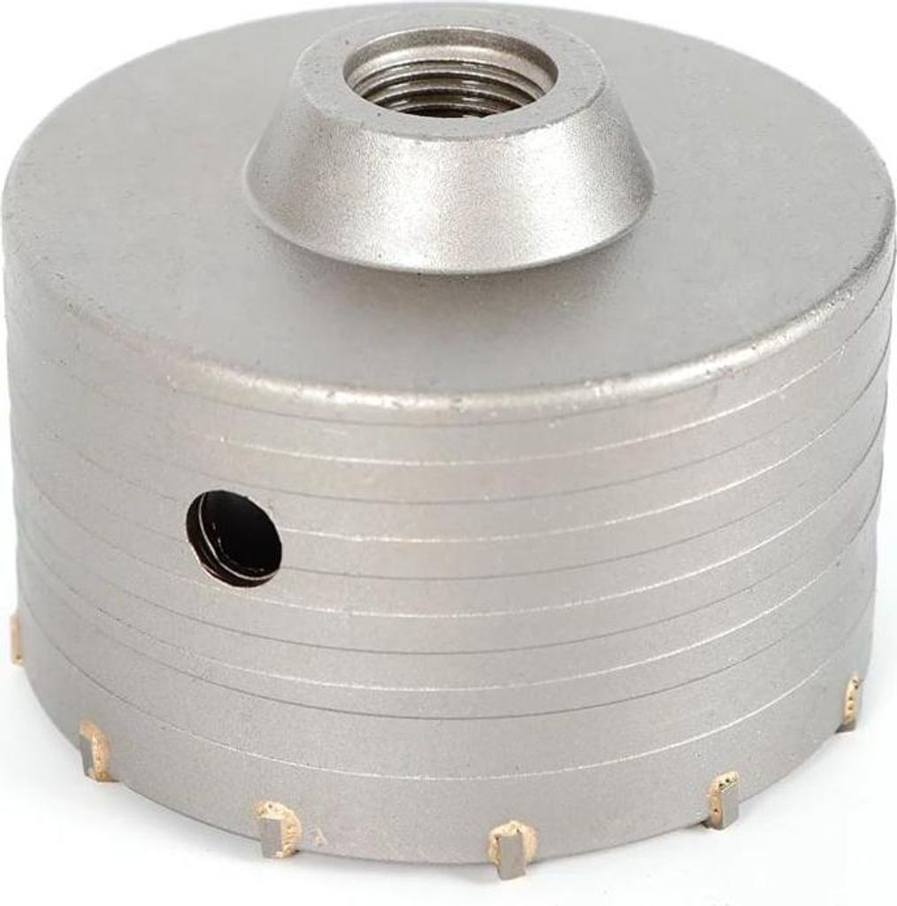 Lochsäge für Beton - Kernbohrer Set - 6-teilig - Wolframstahl - Für Wand und Boden - Silber