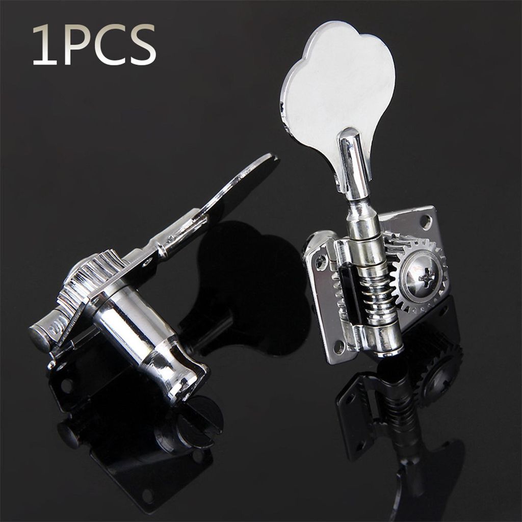 1pcs Rechter Bass -Tuner -Peg mit nickels -Gitarren -Tuning -Stift mit Nickeln Enth?lt Schrauben und Ferrulen fr Elektrobass