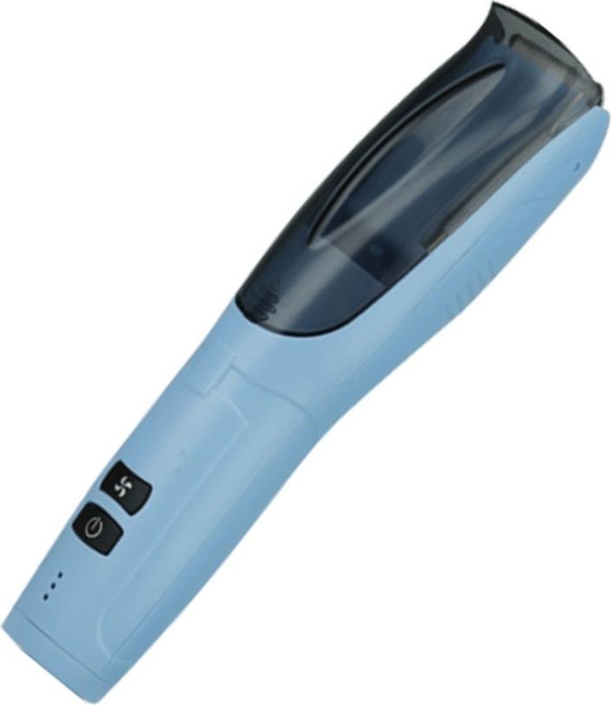 INF Elektrischer Haarschneider: Keramikklinge, Leise, Wasserdicht, USB Aufladbar Blau
